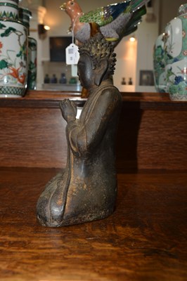Lot 314 - Bronze model of Shakyamuni Sino-Tibetan, late...