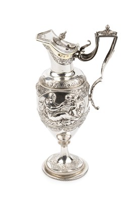 Lot 566 - An early 19th century Austrian silver baluster...