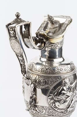 Lot 566 - An early 19th century Austrian silver baluster...