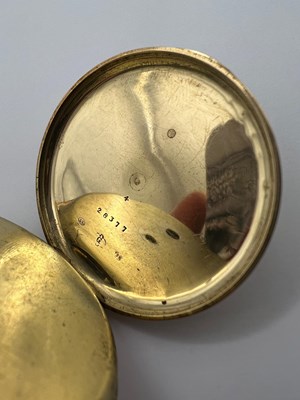 Lot 170 - A 19th century open face pocket watch, the...