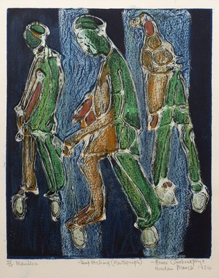 Lot 229 - Bruce Onobrakpeya (b.1932) 'Ikenike',...