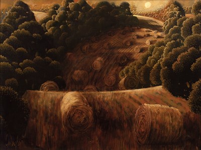 Lot 210 - George Callaghan (b.1941) 'Roll in the hay',...