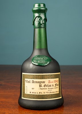 Lot 1021 - A bottle of Vieil Armagnac 1942