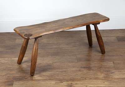 Lot 25 - Jack Grimble of Cromer  elm, coffee table,...