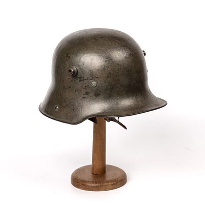 Lot 161 - A German World War I model 1916 helmet stamped...