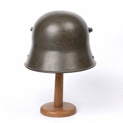 Lot 161 - A German World War I model 1916 helmet stamped...