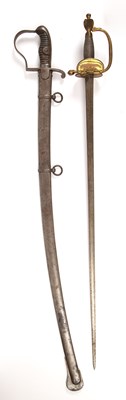 Lot 168 - A British 1796 style Light Cavalry sabre with...