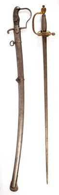 Lot 168 - A British 1796 style Light Cavalry sabre with...
