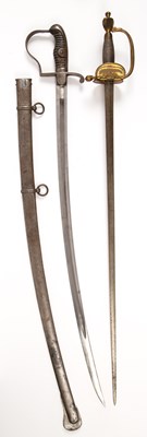 Lot 168 - A British 1796 style Light Cavalry sabre with...
