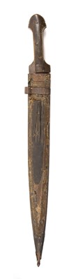 Lot 172 - A 19th century Caucasian Khanjali with a horn...