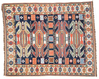 Lot 1062 - A Kazak polychrome rug