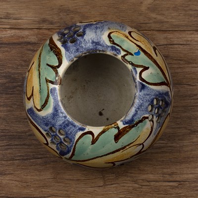 Lot 342 - In the Bloomsbury Group style ceramic pierced...