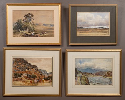 Lot 127 - Four Scottish watercolours