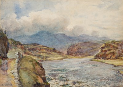 Lot 127 - Four Scottish watercolours