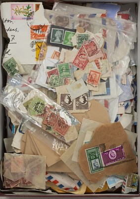 Lot 392 - A collection of British and World stamps in...