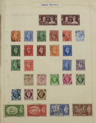 Lot 392 - A collection of British and World stamps in...