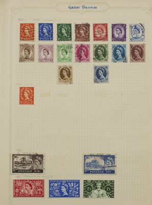 Lot 392 - A collection of British and World stamps in...