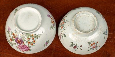 Lot 63 - A group of 18th century porcelain tea wares