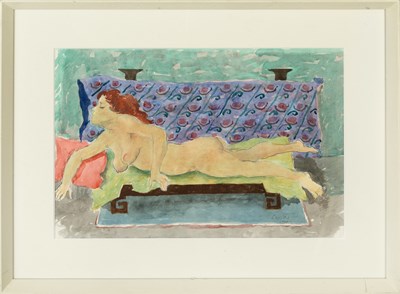 Lot 118 - William Crosbie (1915-1999) Nude with Red Hair...