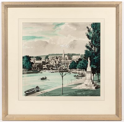 Lot 313 - Rowland Hilder (1905-1993) Kingsbridge, Devon...