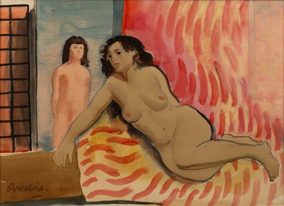 Lot 217 - William Crosbie (1915-1999) Reclining Nude...