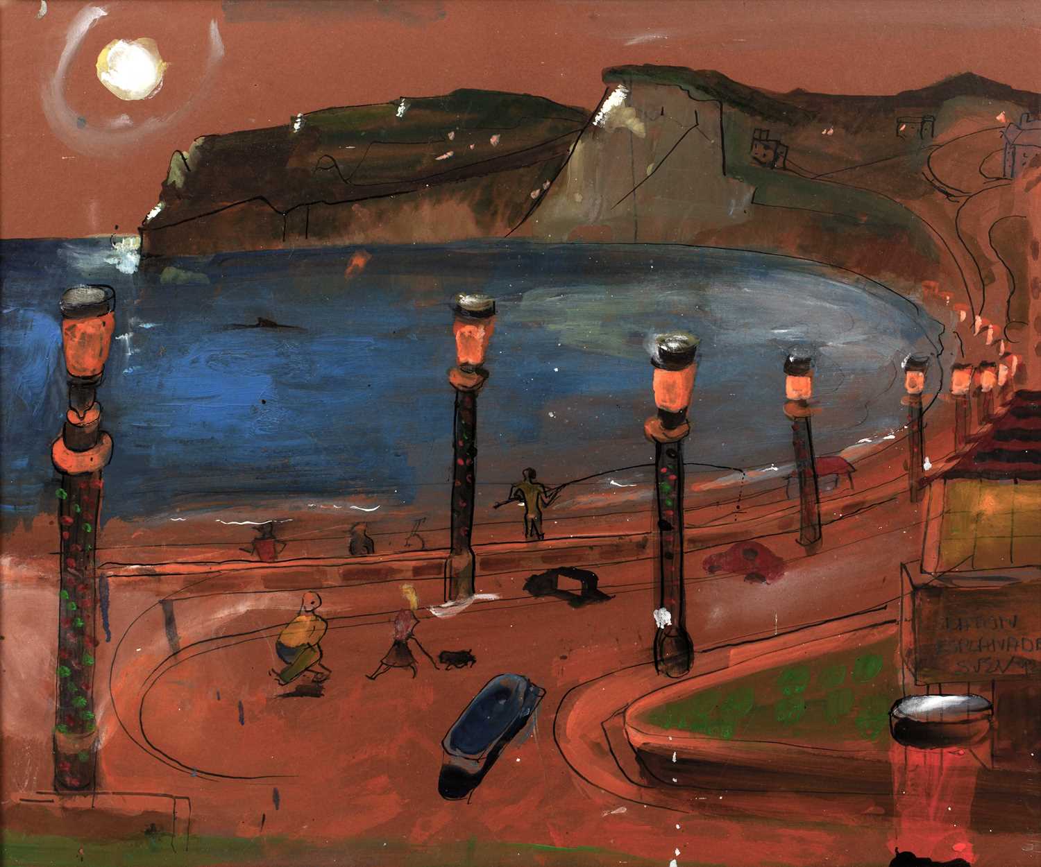 Lot 269 - Sven Berlin (1911-1999) Seaton Esplanade...