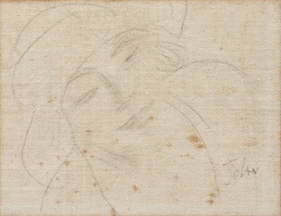 Lot 324 - Augustus John (1878-1961) Lady in a Hat signed...