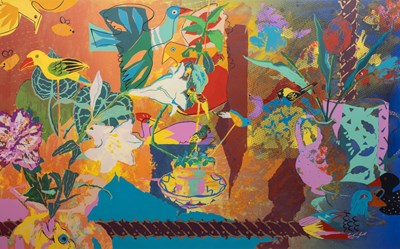 Lot 377 - Jenny Wheatley (British, b. 1959), 'Pacific Interior'