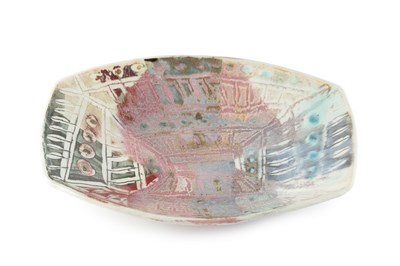 Lot 631 - Marriane De Trey (1913-2016) Shallow dish...