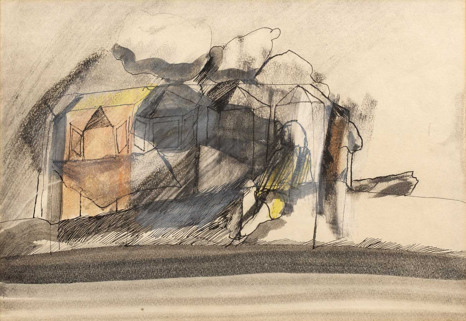 Lot 378 - John Selway (1938-2017) Bathing Hut signed and...