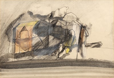 Lot 378 - John Selway (1938-2017) Bathing Hut signed and...