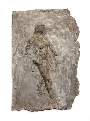 Lot 299 - Paul Day (b.1967), 'Standing figure', grey...