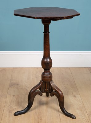 Lot 208 - An antique country oak wine table