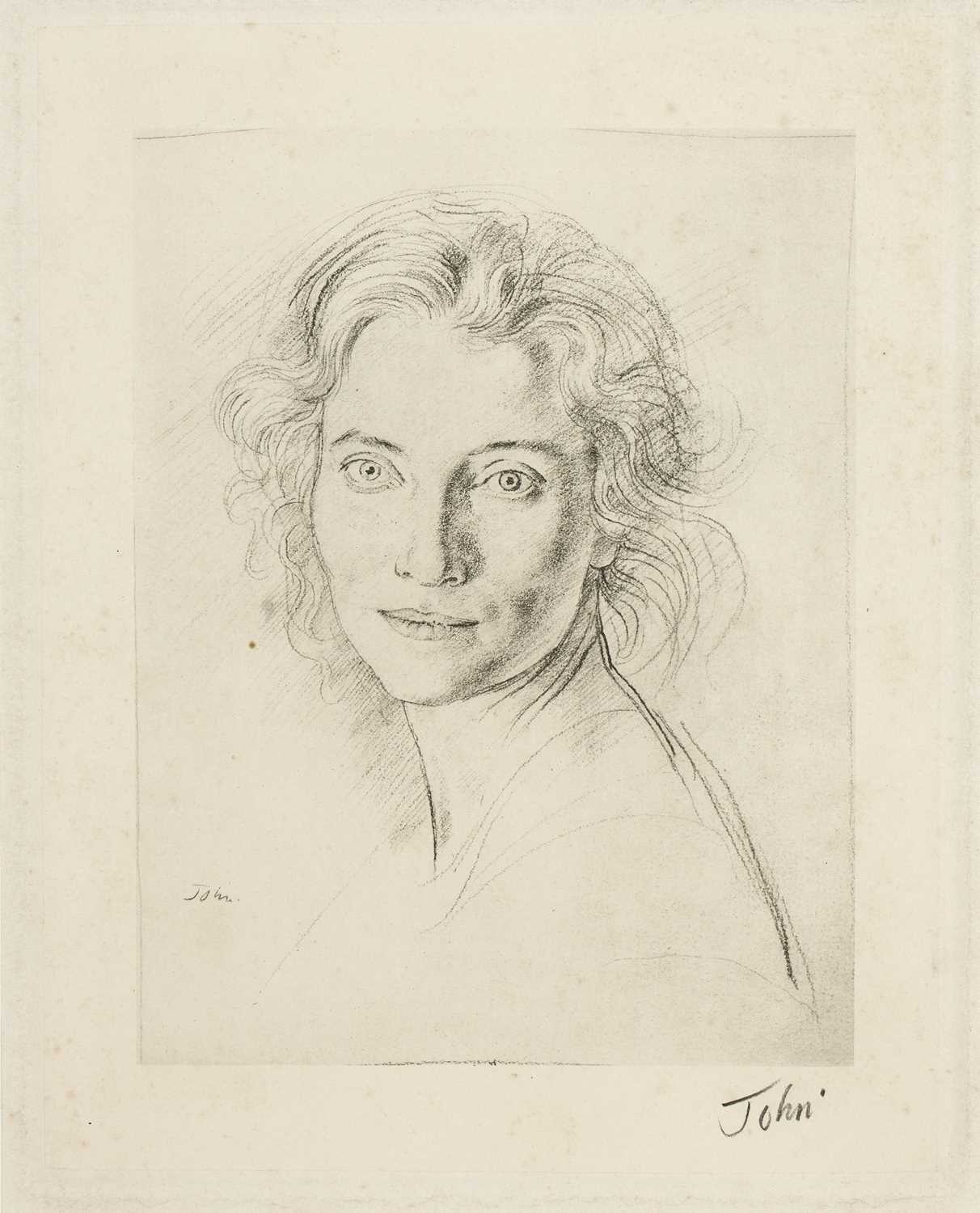 Lot 302 - Augustus John (1878-1961) Portrait of a Lady...