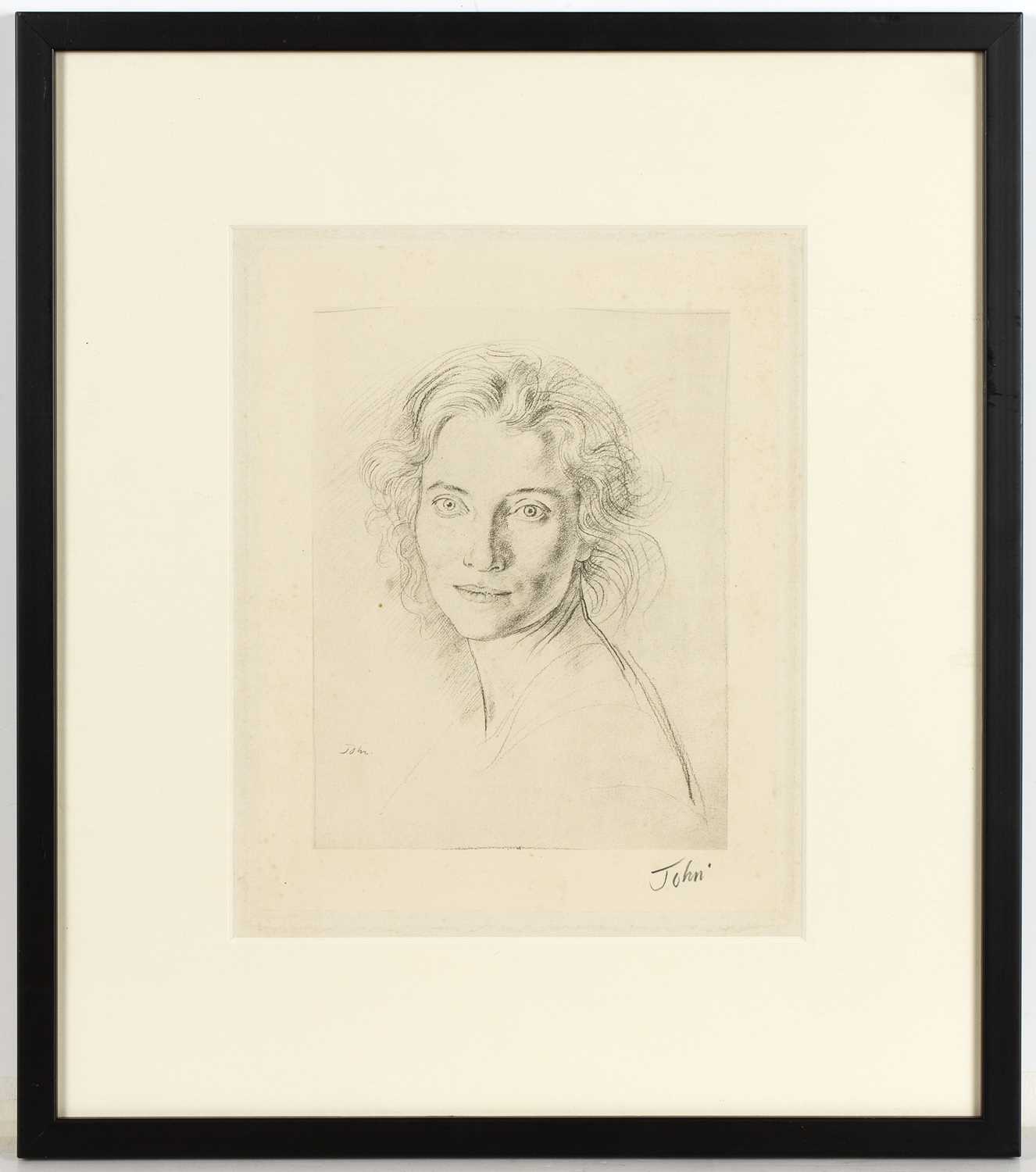 Lot 302 - Augustus John (1878-1961) Portrait of a Lady