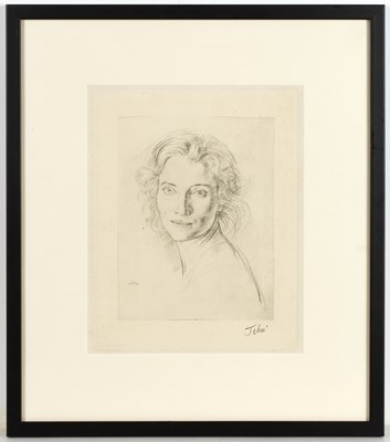 Lot 302 - Augustus John (1878-1961) Portrait of a Lady...