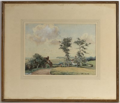 Lot 310 - Eric Slater (1896-1963) Sussex Landscape...