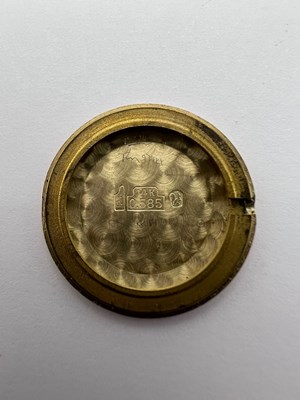 Lot 194 - A yellow precious metal bracelet watch, the...