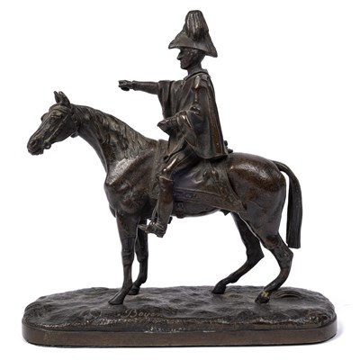 Lot 307 - Boyer (19th century), The Duke of Wellington on horseback