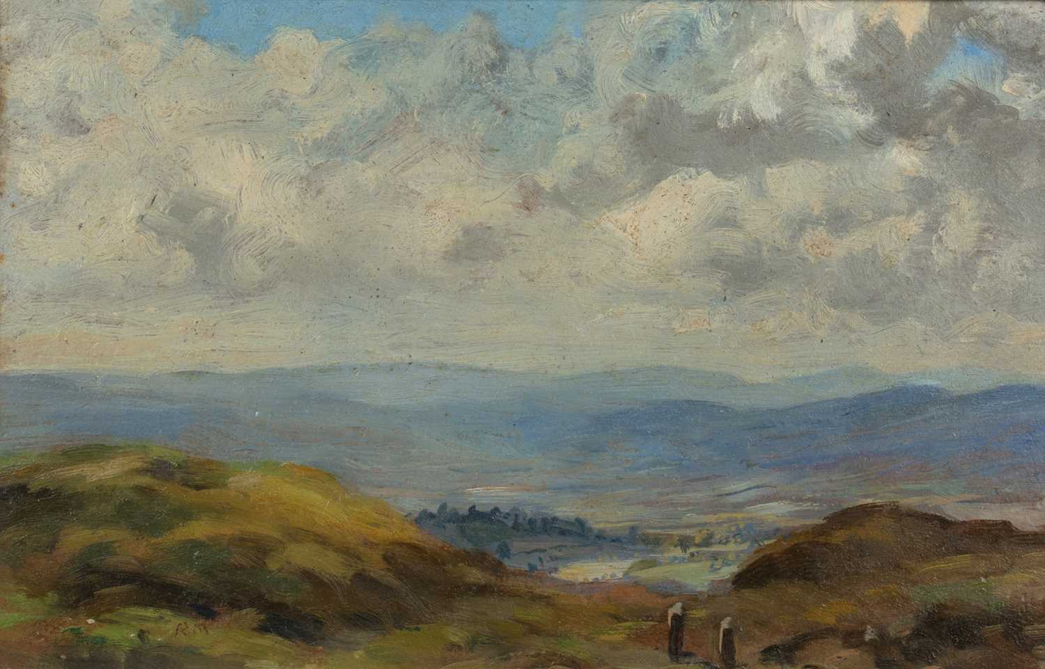 Lot 320 - Raoul Millais (1901-1999) Landscape with Two