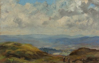 Lot 320 - Raoul Millais (1901-1999) Landscape with Two...