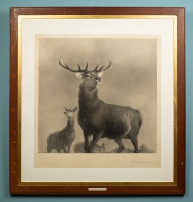 Lot 17 - Edwin Henry Landseer (British, b.1802-d.1873), 'King of the Forest'