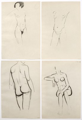 Lot 304 - Eric Gill (1882-1940) Four female nudes from...