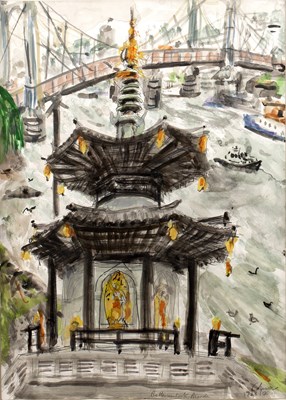 Lot 449 - Chris Orr (b.1943) Battersea Park Pagoda, 2006...