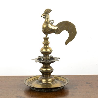 Lot 623 - Deccani oil lamp Indian, 18th/19th Century...