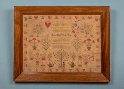 Lot 262 - A Victorian sampler