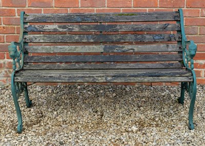 Lot 1219 - A garden bench