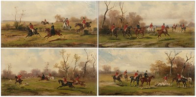 Lot 207 - Rudolf Stone (1838-1914) 'The Start', 'Taking...