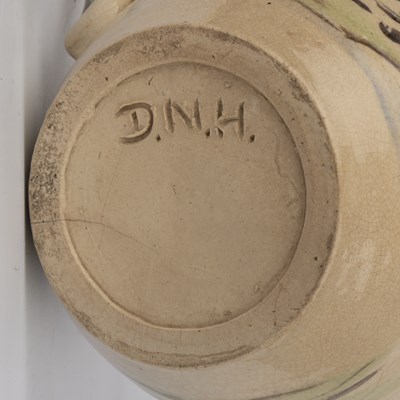Lot 551 - Deborah Harding (1903-) Jug painted with deer...
