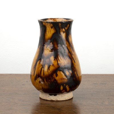 Lot 338 - Jizhou ware stoneware small vase Chinese,...